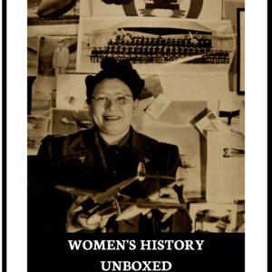 women's history digital magazine cover