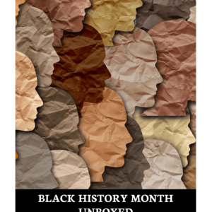black history month digital magazine cover